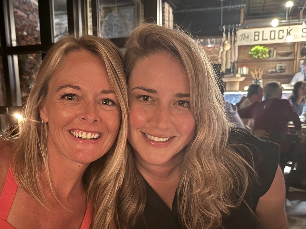 Tina Fields and Alyssa Stutz